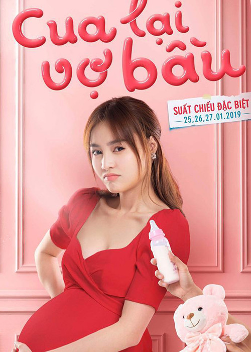 Cũng trong năm 2019, nữ diễn viên sinh năm 1990 đóng chính trong bộ phim trăm tỷ "Cua lại vợ bầu".