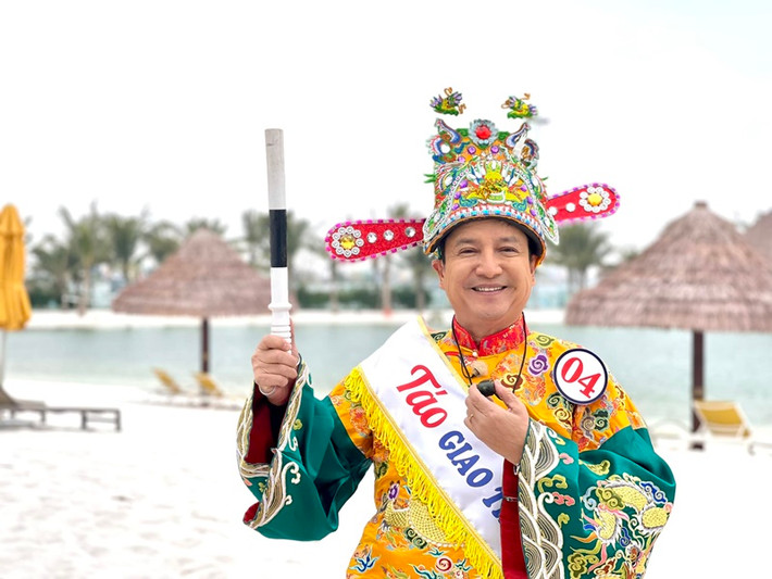 Đầu năm nay, Chí Trung góp mặt trong chương trình Táo quân.