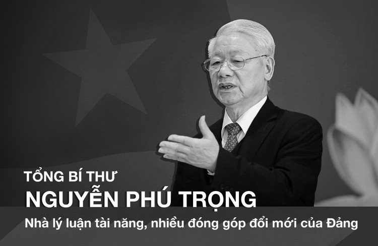 Tổng Bí thư Nguyễn Phú Trọng: Nhà lý luận tài năng, nhiều đóng góp đổi mới của Đảng Tong Bi thu Nguyen Phu Trong: Nha ly luan tai nang, nhieu dong gop doi moi cua Dang