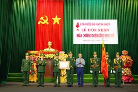Bộ đội Biên phòng Quảng Trị nhận Huân chương chiến công hạng Nhì