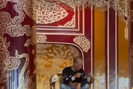 Danh tính kẻ phá hoại ngai vàng ở Đại nội Huế 