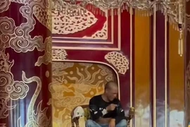 Danh tính kẻ phá hoại ngai vàng ở Đại nội Huế 