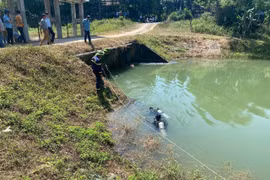 Tắm sông một em học sinh ở Quảng Trị đuối nước mất tích