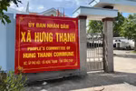 Trụ sở UBND xã Hưng Thạnh.