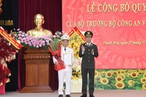 Công an tỉnh Thanh Hoá có tân Phó Giám đốc
