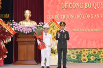Công an tỉnh Thanh Hoá có tân Phó Giám đốc