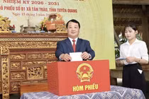 Tuyên Quang công bố danh sách 62 người trúng cử đại biểu HĐND tỉnh