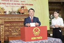 Tuyên Quang công bố danh sách 62 người trúng cử đại biểu HĐND tỉnh