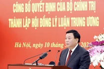 Ông Nguyễn Xuân Thắng làm Chủ tịch Hội đồng Lý luận Trung ương