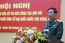 Giới thiệu Đại tướng Phan Văn Giang ứng cử đại biểu Quốc hội khóa XVI