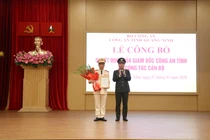 Công an tỉnh Quảng Ninh công bố các quyết định về công tác cán bộ