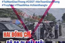 Thực hư thông tin '2 CSGT nằm lại do truy đuổi phương tiện' ở Thanh Hoá