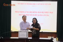 VUSTA phát động ủng hộ đồng bào bị thiệt hại do bão số 10