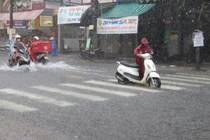 Cảnh báo nguy cơ mưa có cường suất lớn trên 100mm, gây ngập úng cục bộ