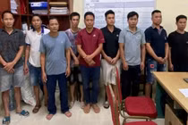 Đột kích ổ nhóm đánh bạc dưới hình thức đánh "liêng"