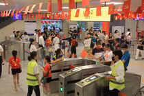 Hà Nội tăng tần suất chạy tàu đường sắt đô thị ngày 27/8