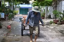 Bị phạt 20 triệu đồng vì dùng xe bò kéo tay khai thác 24m3 cát trái phép