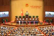 Toàn cảnh ngày làm việc đầu tiên của kỳ họp thứ Nhất, Quốc hội khoá XVI