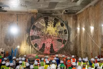 Chính thức khoan nối thông toàn tuyến metro Nhổn - Ga Hà Nội