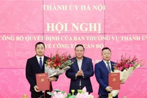 Hà Nội có tân Chánh Văn phòng Thành ủy
