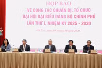 453 đại biểu tham dự Đại hội Đại biểu Đảng bộ Chính phủ lần thứ 1