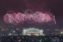 Tối nay sẽ trình diễn pháo hoa lớn nhất từ trước tới nay ở Hà Nội