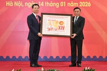 Bộ tem bưu chính đặc biệt chào mừng Đại hội Đảng lần thứ XIV
