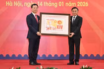Bộ tem bưu chính đặc biệt chào mừng Đại hội Đảng lần thứ XIV