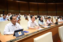 Sáng nay, biểu quyết Nghị quyết sắp xếp đơn vị hành chính cấp tỉnh