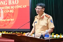Chân dung tân Cục trưởng Cục Cảnh sát giao thông, Bộ Công an