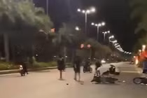 Bắt giữ nhóm thanh niên rượt đuổi, đánh nhau trong đêm ở Quảng Ninh