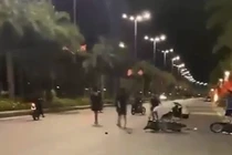 Bắt giữ nhóm thanh niên rượt đuổi, đánh nhau trong đêm ở Quảng Ninh