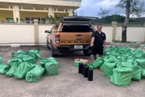 Quảng Ninh liên tiếp bắt giữ xe vận chuyển "khí cười"