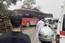 Tai nạn xe khách giường nằm ở Lạng Sơn, một phụ nữ tử vong