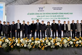 Tập đoàn TH khởi công dự án nông nghiệp công nghệ cao 