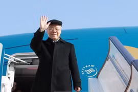 TBT Nguyễn Phú Trọng đến Bắc Kinh, bắt đầu thăm chính thức Trung Quốc