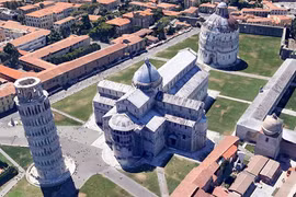 Hé lộ nguyên nhân tháp Pisa nghiêng theo nhiều hướng