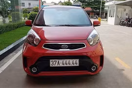 Chủ xe Kia Morning bốc trúng biển "ngũ quý 4" ở Nghệ An