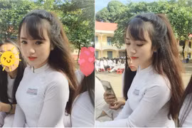 Nữ sinh Đắk Lắk nổi tiếng vì mặc áo dài quá đẹp