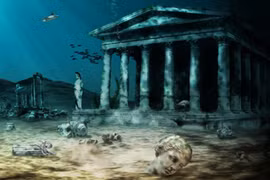 10 sự thật bí ẩn về thành phố mất tích Atlantis dưới nước