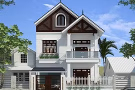 10 mẫu biệt thự mini mái thái say đắm lòng người