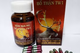 Tinh sâm nhung bổ thận Dược liệu TW1 bị cảnh báo vì lý do này