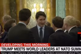 Lãnh đạo NATO bị bắt gặp đang ‘tám chuyện’ về ông Trump