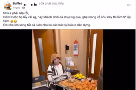 Lấy 10kg hải sản khi ăn buffet: Luật sư nói gì?
