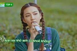 Hoa hậu Thùy Tiên cực chill khi hát Gửi anh xa nhớ trong ngày sinh nhật Quang Linh Vlog tại show nhạc Không Độ