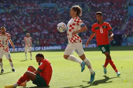 Hàng công “ngủ mơ”, Croatia bị Morocco cầm hòa không bàn thắng