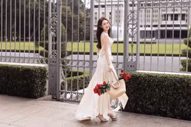Nữ trợ lý quê Nghệ An đẹp chuẩn hoa hậu ai ngắm cũng mê