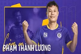 Những cột mốc của Thành Lương trong sự nghiệp cầu thủ 