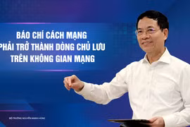 Báo chí Cách mạng phải trở thành dòng chủ lưu trên không gian mạng
