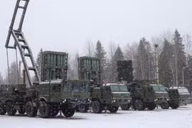Biên giới Ukraine bị bao phủ bởi tổ hợp phòng S-350 Vityaz